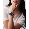 Montre Longines Spirit Zulu Time Automatique 39mm cadran bleu bracelet cuir