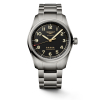 Montre Longines Spirit Automatique 42 mm Cadran Anthracite Bracelet Titane