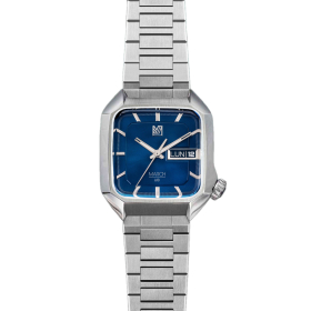 Montre MARCH LA.B AM2 Electrique 39mm Cadran Ocean Bracelet Acier