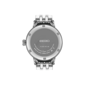 Montre Seiko Presage 60's Cadran Blanc Bracelet Acier