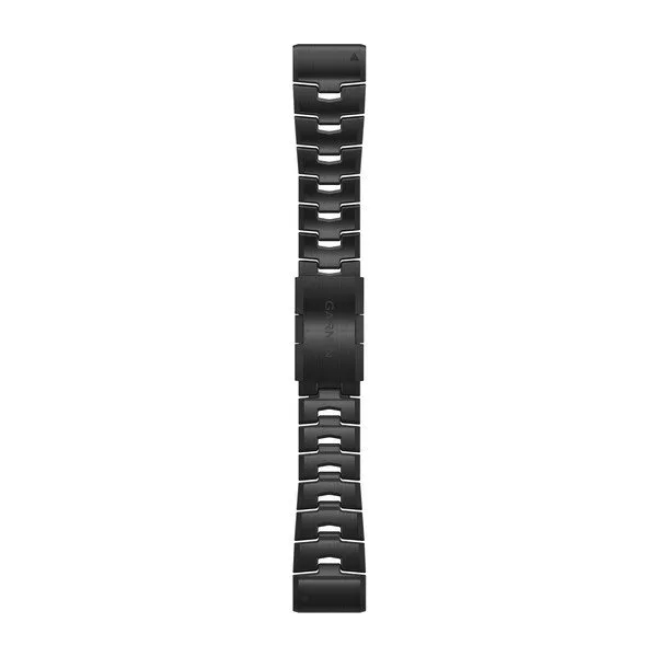 Bracelet Montre Garmin Quickfit 22mm Titane épuré Gray DLC