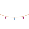 Bracelet La Brune & La Blonde Confetti VENICE saphirs