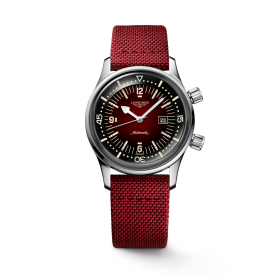 Montre Longines Legend Diver Auto Cadran Bordeaux