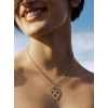 Pendentif Poiray Coeur Entrelacé Or Jaune Grand Modèle