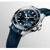 Montre Longines HydroConquest GMT 41mm Cadran Bleu Bracelet Caoutchouc