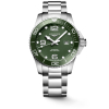 Montre Longines Hydroconquest 43mm Auto Cadran Vert Bracelet Acier