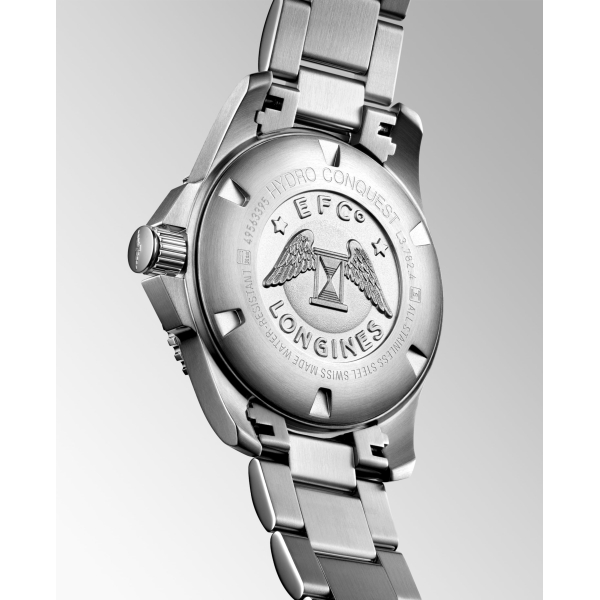 Montre Longines Hydroconquest 43mm Auto Cadran Vert Bracelet Acier