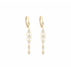 Boucles d'oreilles Stone Paris Babylone Or Jaune & Diamants