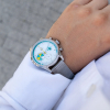 Montre Yema Yachtingraf Croisière Meca-quartz Cadran Blanc