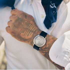 Montre Beaubleu Seconde Française 2024 Gris Perle