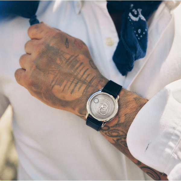 Montre Beaubleu Seconde Française 2024 Gris Perle