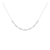 Collier Stone Paris Babylone Or blanc
