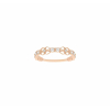Bague Stone Paris Babylone Or rose & Diamants