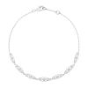 Bracelet Stone Paris Babylone Or blanc & Diamants