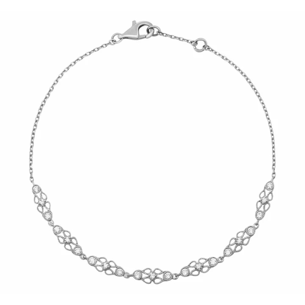 Bracelet Stone Paris Babylone Or noir & Diamants