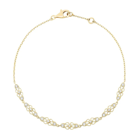 Bracelet Stone Paris Babylone Or jaune & Diamants