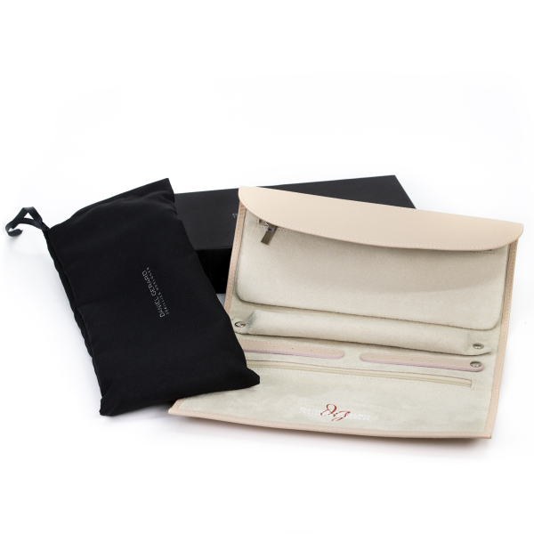 Étui Rangement Cuir Daniel Gerard Pour Bijoux