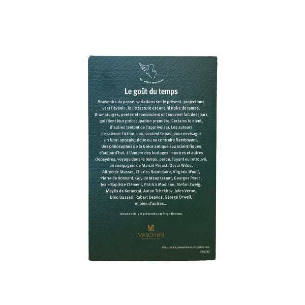 Le livre "LE GOÛT DU TEMPS" MARCH LA.B