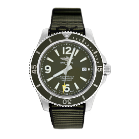 Montre Occasion Breitling Superocean Outerknown Bracelet Nato Vert