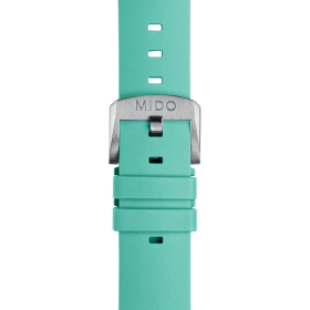 copy of Bracelet Mido Multifort TV Big Date Caoutchouc Bleu