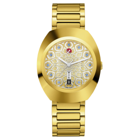 Montre Rado DiaStar Original Automatic 38mm Cadran Serti Zircons Bleus