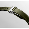 Montre Longines Spirit Flyback Automatique 42 mm Cadran Vert Bracelet cuir