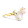 copy of Bague Morganne Bello  Victoria Lys Grande Agate Verte & Diamants Or Jaune