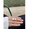copy of Bague Morganne Bello  Victoria Lys Grande Agate Verte & Diamants Or Jaune