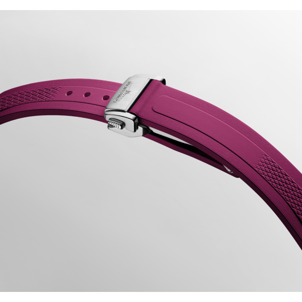 Montre Longines Conquest 34mm Cadran Violet Bracelet Caoutchouc