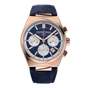 Montre Frederique Constant Highlife Chronograph Automatic Cadran Bleu