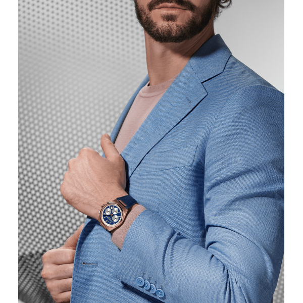 Montre Frederique Constant Highlife Chronograph Automatic Cadran Bleu