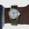 Montre Hamilton Khaki Field Quartz 38mm Cadran Blanc Bracelet Vert