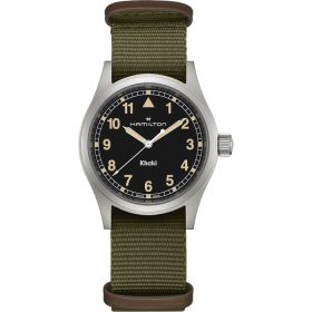 Montre Hamilton Khaki Field Quartz 40mm Bracelet Textile