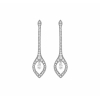 Boucle D'oreilles Stone Paris Ama Or Noir et Diamants