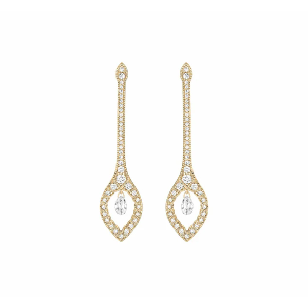 copy of Boucles D'oreilles Stone Paris Blood Diamonds Or Jaune & Diamants