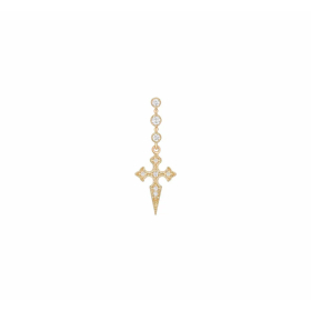 Boucle Unique Stone Paris Blood Diamonds Or Jaune et Diamants