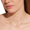 Collier Menottes Dinh Van R5 or jaune sur chaîne