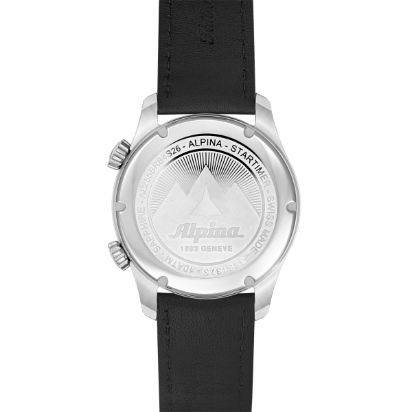 Montre Alpina Startimer Pilot Quartz WorldTimer Cadran Vert