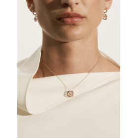 Collier Poiray Tresse Précieuse Petit Modèle Or Jaune & Or Blanc