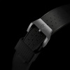 Montre Yema Superman Steel CMM.10 39mm Cadran Noir Bracelet FKM Viton