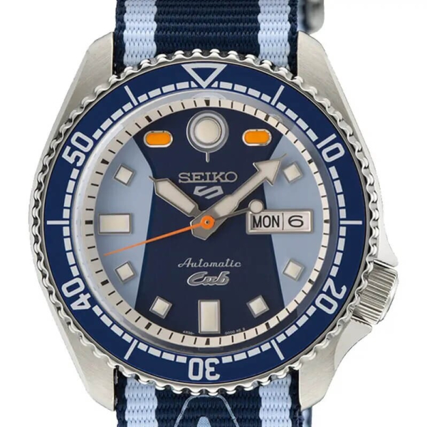 Montre Seiko 5 Automatique Super Cub Bracelet Nylon