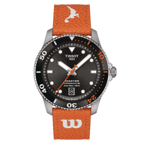 Montre Tissot Seastar Wilson WNBA Bracelet Orange