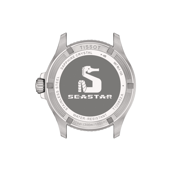 Montre Tissot Seastar 1000 Quartz GMT Lunette Noire & Verte