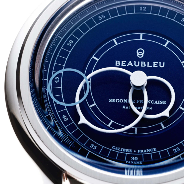 Montre Beaubleu Seconde Française 2024 Bleu Minuit