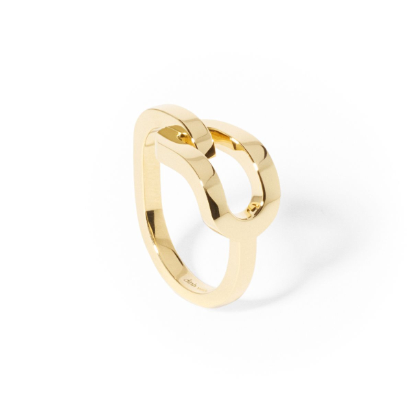 Bague Dinh Van Maillon Grand Modèle Or Jaune