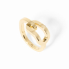 Bague Dinh Van Maillon Grand Modèle Or Jaune
