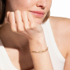 Bracelet Maillon Or Jaune Et Diamants
