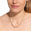 Collier Maillon Dinh Van XL or jaune