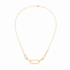 Collier Maillon Dinh Van XL or jaune