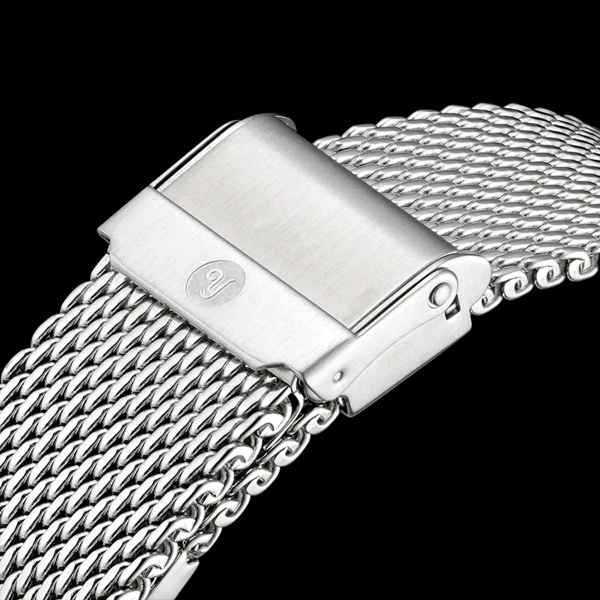 Montre Yema Rallygraf Meca-quartz II Reverse Panda Bracelet Acier